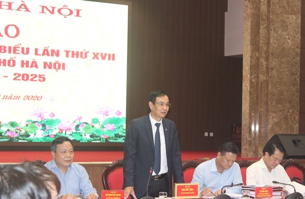 Hà Nội: Sẽ giới thiệu 34 đồng chí lần đầu ứng cử Ban Chấp hành Đảng bộ thành phố khóa XVII ảnh 2