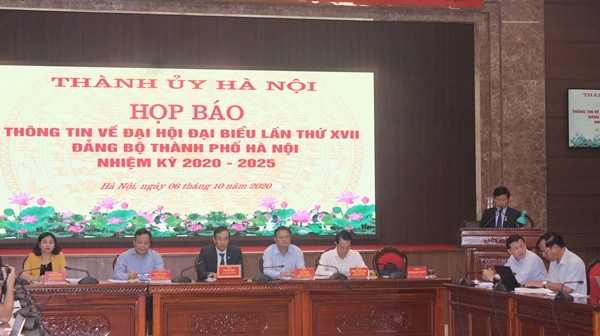 Hà Nội: Sẽ giới thiệu 34 đồng chí lần đầu ứng cử Ban Chấp hành Đảng bộ thành phố khóa XVII ảnh 1