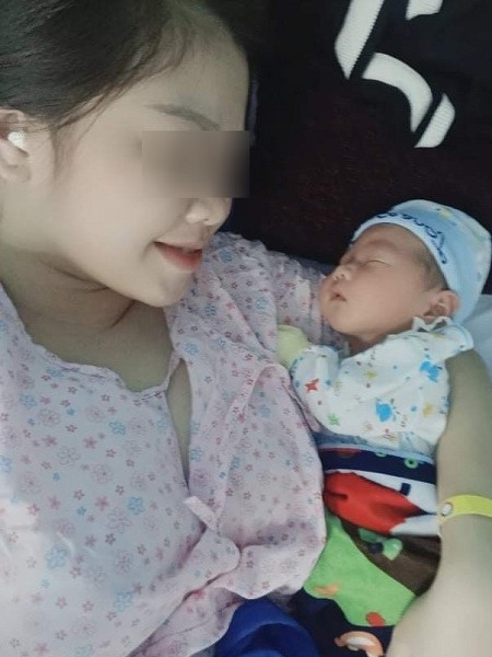Cô gái trẻ ở Quảng Bình bị ung thư vẫn quyết giữ thai, sinh con đúng đợt bão lũ ảnh 2