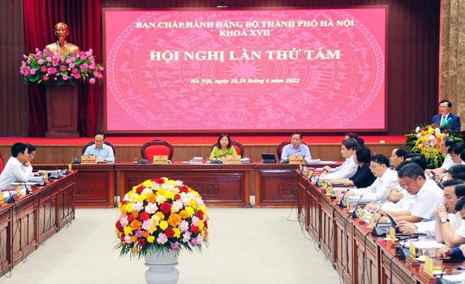 Bí thư Thành ủy Hà Nội: Tối thiểu phải đạt tỷ lệ giải ngân vốn đầu tư công trên 90% ảnh 1