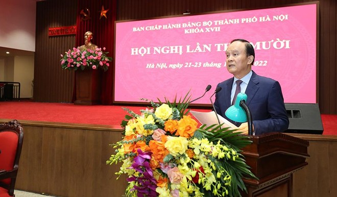 Bí thư Thành ủy Hà Nội yêu cầu sớm vận hành thương mại tuyến đường sắt Nhổn - Ga Hà Nội ảnh 1