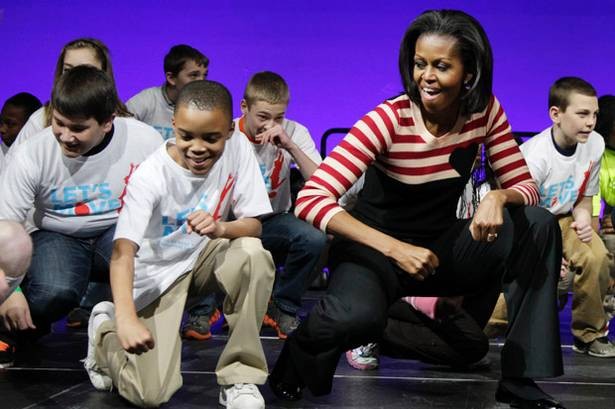 Đệ nhất phu nhân Michelle Obama nhảy múa cùng học sinh ảnh 3
