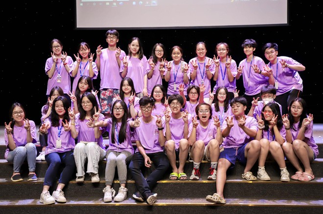 Hà Nội: Học sinh THPT sáng tạo với trại hè bổ ích cho các em nhỏ ảnh 6