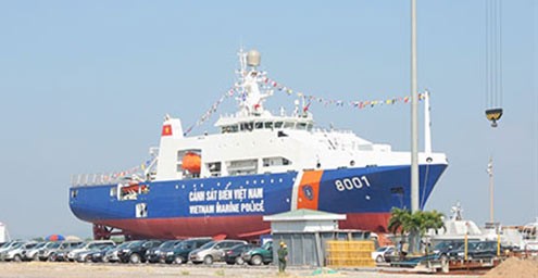 Bên trong tàu cảnh sát biển lớn nhất Việt Nam