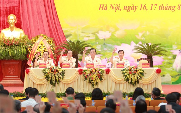 Đại hội đại biểu Đảng bộ CATP Hà Nội: Thống nhất mục tiêu, định hướng lớn trong nhiệm kỳ 2020 - 2025 ảnh 3