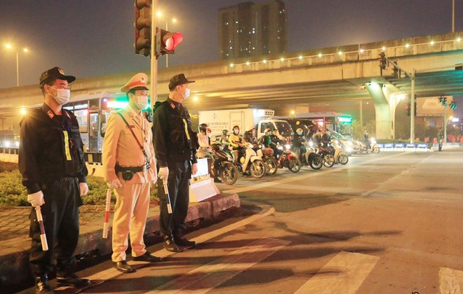 Cảnh sát cơ động Hà Nội huy động tối đa lực lượng bảo vệ Đại hội Đảng ảnh 2