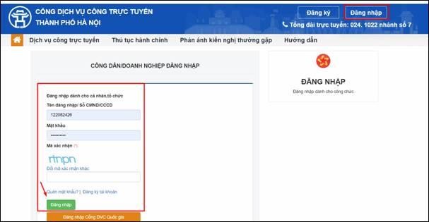 Thành phố Hà Nội chính thức mở dịch vụ công trực tuyến cấp độ 3,4 ảnh 5