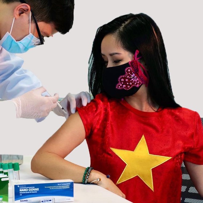 “Bống” Hồng Nhung tình nguyện tiêm thử vaccine Nano Covax ảnh 1