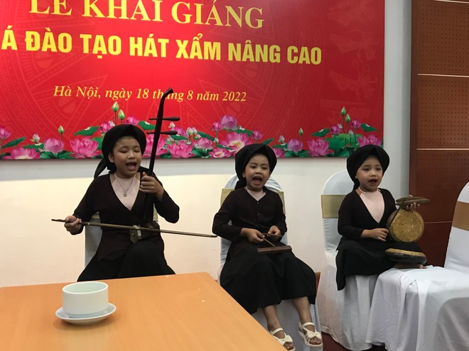 40 nghệ sĩ hát xẩm cả nước về Hà Nội để "tầm sư học đạo" ảnh 2