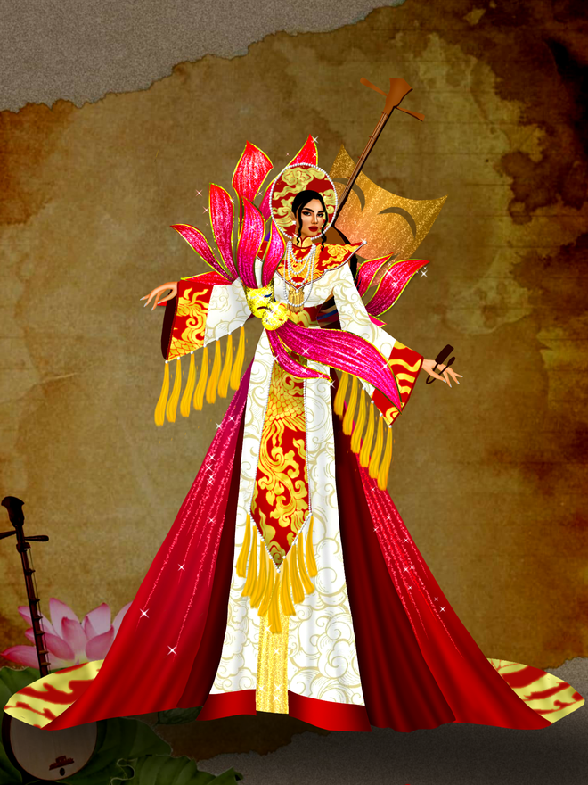 Tiết lộ một số thiết kế mẫu trang phục dân tộc độc đáo tại "Miss Grand Vietnam 2022" ảnh 13