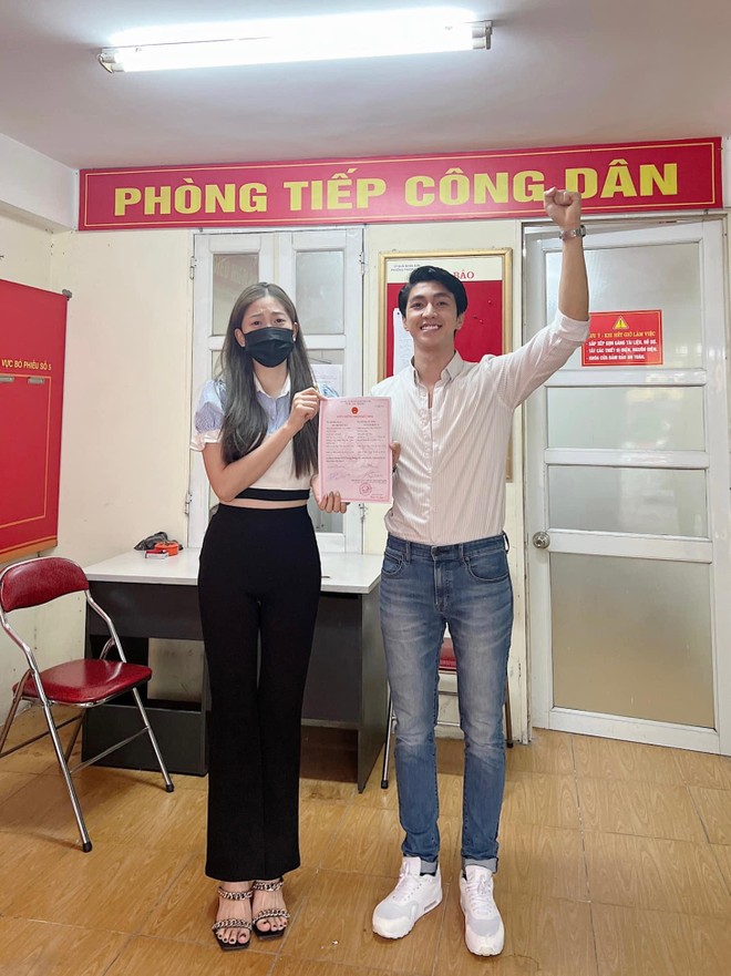 Á hậu Phương Nga và diễn viên Bình An đăng ký kết hôn trước khi tổ chức đám cưới ảnh 1