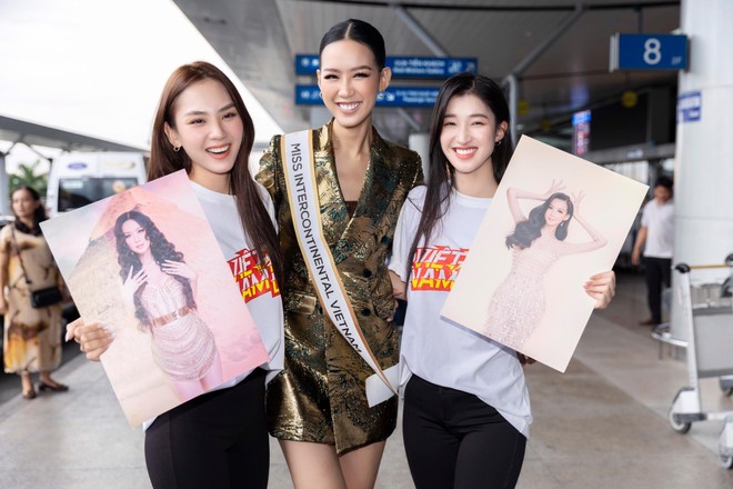 Á hậu Bảo Ngọc mang 125kg hành lý đến "Hoa hậu Liên lục địa" ảnh 10