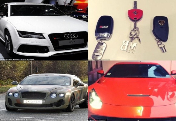Balotelli nhờ bồ “khoe” bộ sưu tập “xế” khủng ảnh 1