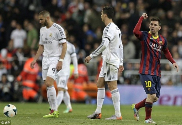 Messi lập hat-trick, Barca đánh bại Real trong màn rượt đuổi siêu kinh điển ảnh 4