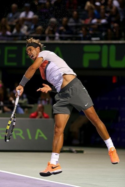 Rafael Nadal hài lòng với “vũ khí chiến lược", tiến vào tứ kết Miami 2014 ảnh 1