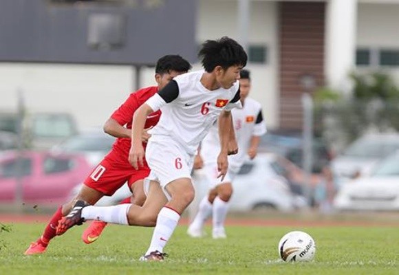 U19 Việt Nam thắng đậm 4-0 trước U21 Singapore ảnh 1