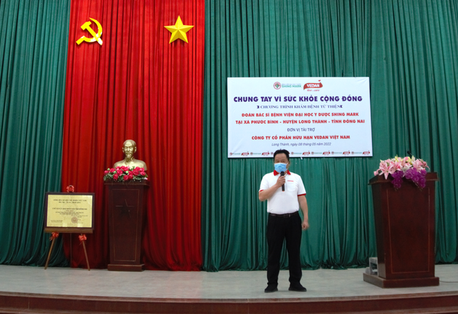 Vedan Việt Nam phối hợp, tổ chức chương trình khám bệnh cho người dân Đồng Nai ảnh 2