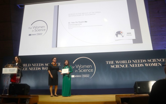 Nhà khoa học nữ Việt Nam nhận giải thưởng Nhà khoa học trẻ tài năng thế giới 2022 - L’Oreal – UNESCO Vì sự phát triển Phụ nữ trong Khoa học ảnh 1