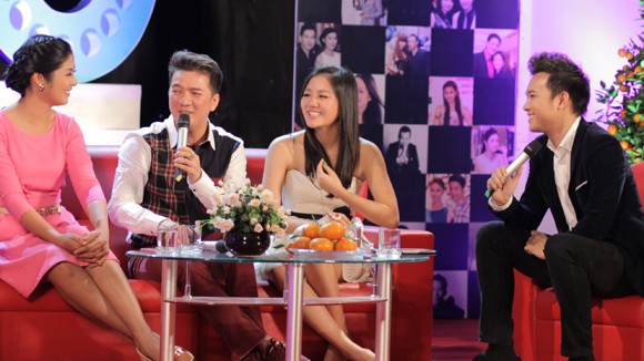 "Én đồng" Thành Trung "talk" với Đàm Vĩnh Hưng, Ngọc Hân và Văn Mai Hương ảnh 1