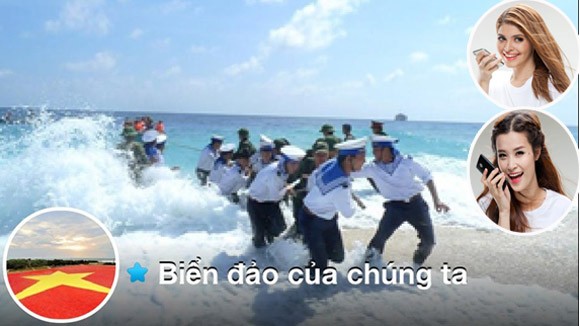 Sao Việt rầm rộ kêu gọi fan hướng về biển đảo ảnh 1