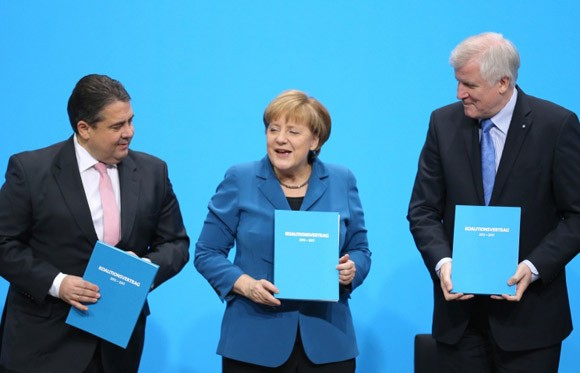 3 đảng của Đức cùng ký hiệp ước "Liên minh cầm quyền" ảnh 1