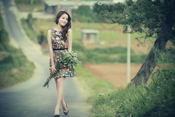 Bảo Trúc khoe sắc giữa vườn hoa Đà Lạt ảnh 5