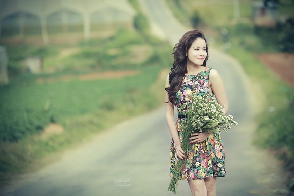 Bảo Trúc khoe sắc giữa vườn hoa Đà Lạt ảnh 4