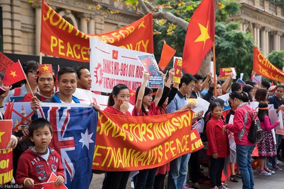 Cộng đồng người Việt tại Sydney phản đối Trung Quốc ảnh 1