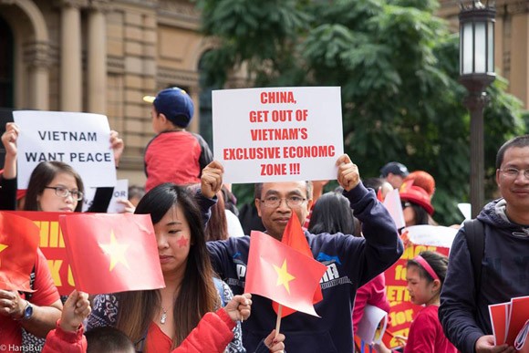 Cộng đồng người Việt tại Sydney phản đối Trung Quốc ảnh 7