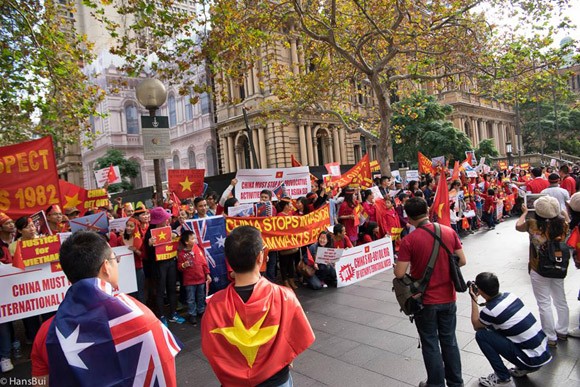 Cộng đồng người Việt tại Sydney phản đối Trung Quốc ảnh 2