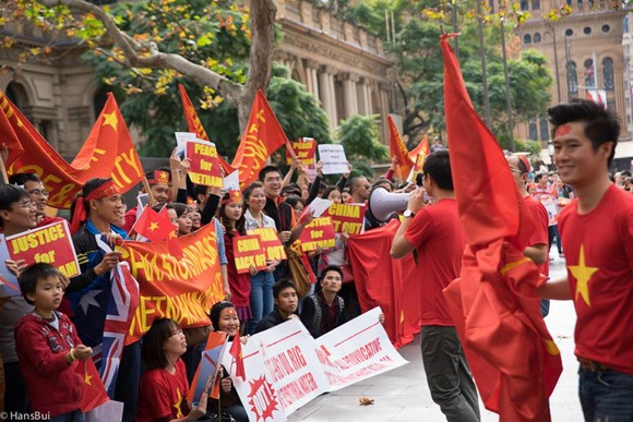 Cộng đồng người Việt tại Sydney phản đối Trung Quốc ảnh 9