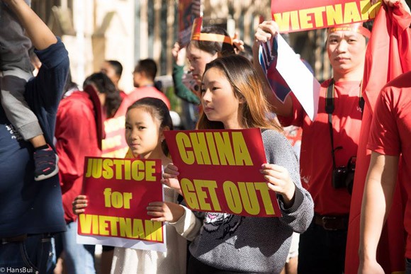Cộng đồng người Việt tại Sydney phản đối Trung Quốc ảnh 11