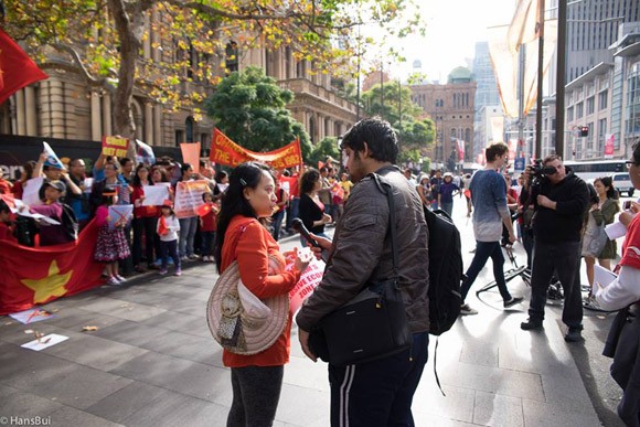 Cộng đồng người Việt tại Sydney phản đối Trung Quốc ảnh 5