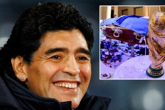 Maradona để lại di thư mong muốn được ướp xác ảnh 1