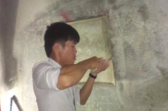 Khoan nền bể ngầm Nam Đô khắc phục thấm nước ảnh 2