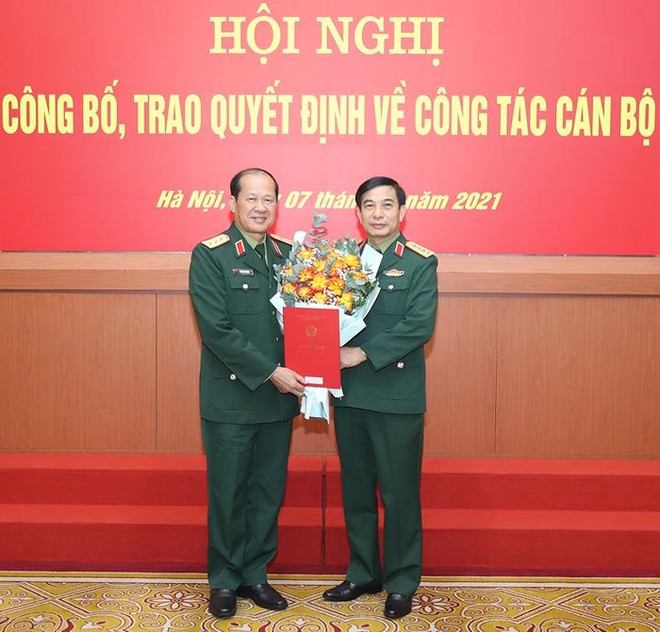 Trao quyết định nghỉ hưu đối với một đại tướng và năm thượng tướng Quân đội nhân dân Việt Nam ảnh 4