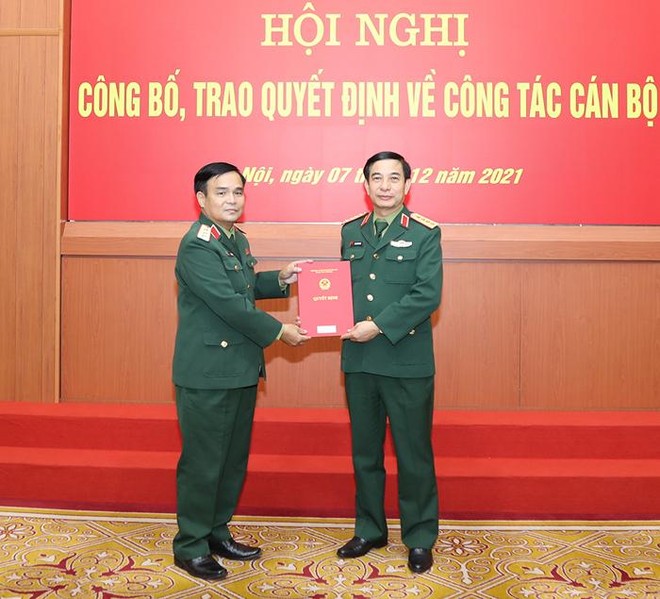 Trao quyết định nghỉ hưu đối với một đại tướng và năm thượng tướng Quân đội nhân dân Việt Nam ảnh 5
