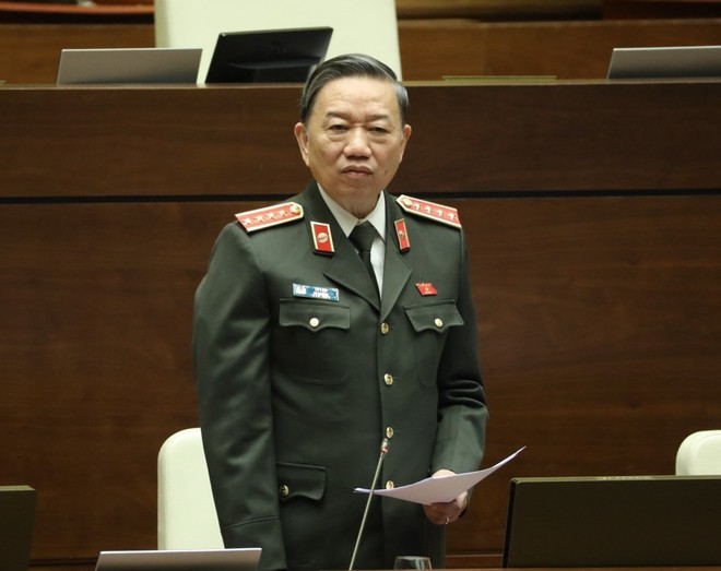 Bộ trưởng Tô Lâm: Luật lực lượng tham gia bảo vệ an ninh trật tự ở cơ sở không làm công an lười đi ảnh 1
