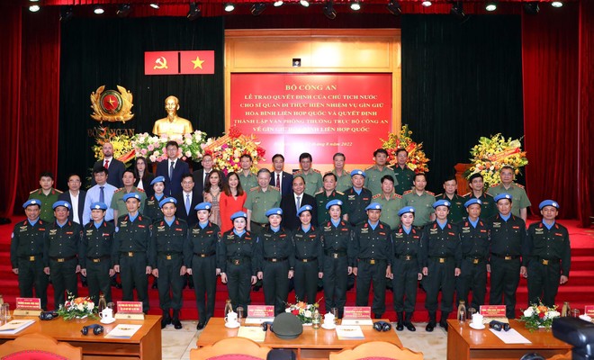 Công an nhân dân Việt Nam đã đủ điều kiện, sẵn sàng tham gia nhiệm vụ gìn giữ nền hòa bình quốc tế ảnh 1