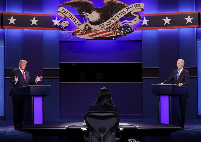 Thông tin ngắn gọn nhất về cuộc tranh luận Tổng thống Mỹ sáng nay 23-10 ảnh 1
