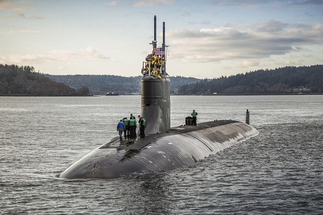 Hải quân Mỹ xác nhận tàu ngầm tấn công va phải một ‘vật thể’ ở Biển Đông ảnh 1
