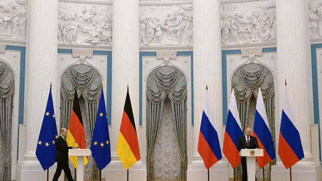 Thủ tướng Đức cũng từ chối xét nghiệm PCR của Nga trước khi gặp ông Putin ảnh 1