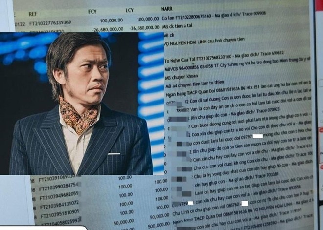 MB tìm ra người làm lộ thông tin tài khoản nghệ sĩ Hoài Linh, gửi hồ sơ sang Công an ảnh 1