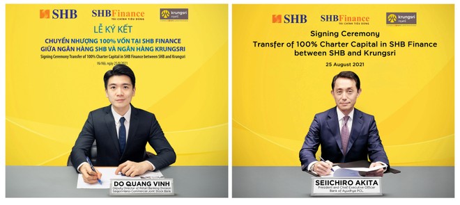 SHB sẽ chuyển nhượng 100% vốn tại SHB Finance cho Krungsri Thái Lan ảnh 1