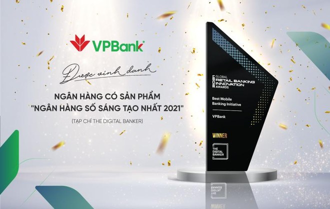 VPBank là đại diện duy nhất của Việt Nam nhận giải thưởng “Ngân hàng số sáng tạo nhất 2021” ảnh 1
