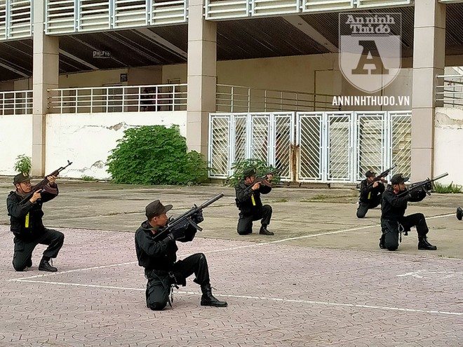 Tiểu đoàn Cảnh sát Đặc nhiệm (Trung đoàn CSCĐ, CATP Hà Nội) hoàn thành xuất sắc công tác huấn luyện 2020 ảnh 7