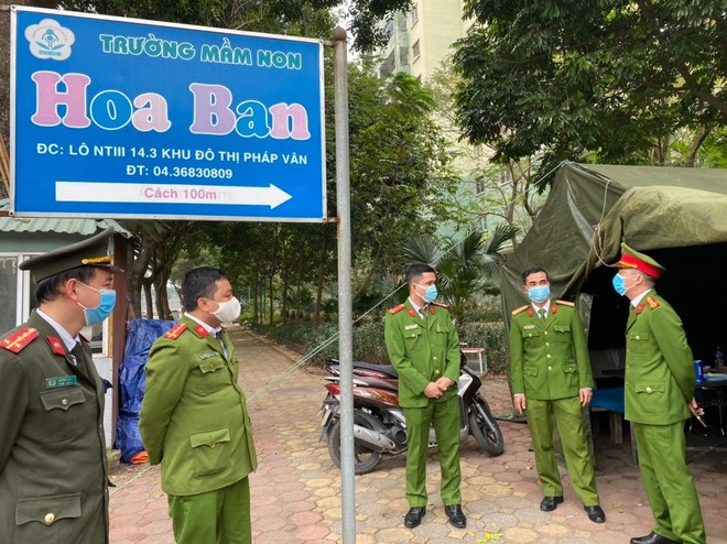 Công an quận Hoàng Mai, Hà Nội: Chú trọng tối đa công tác phòng, chống dịch bệnh Covid-19 ảnh 3