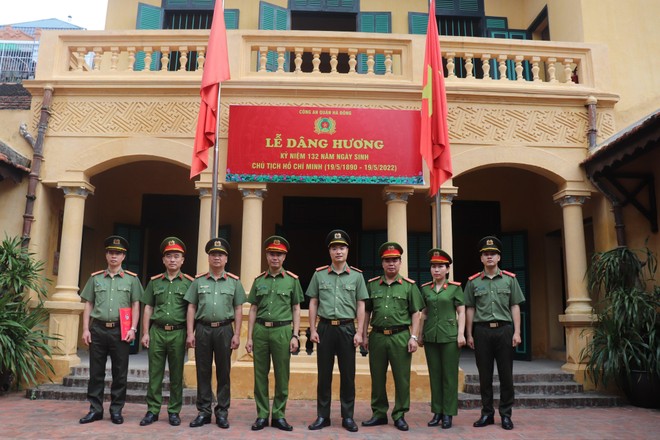 Nhiều hoạt động ý nghĩa của Công an quận Hà Đông kỷ niệm 132 năm ngày sinh Chủ tịch Hồ Chí Minh ảnh 2