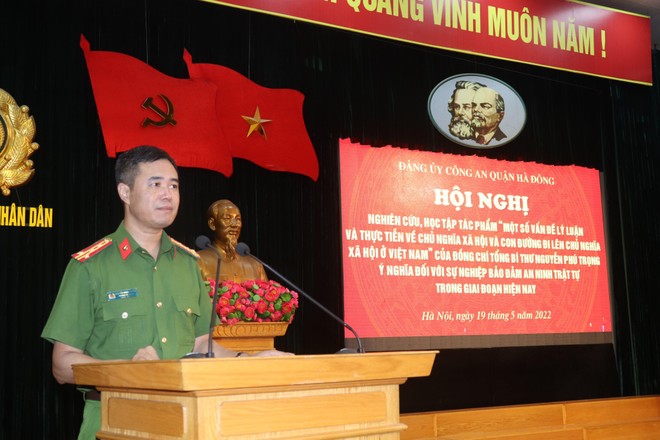 Nhiều hoạt động ý nghĩa của Công an quận Hà Đông kỷ niệm 132 năm ngày sinh Chủ tịch Hồ Chí Minh ảnh 4