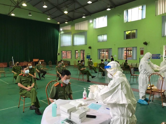 Những cống hiến thầm lặng của chiến sĩ áo trắng tại Bệnh xã Công an tỉnh Bắc Giang ảnh 1